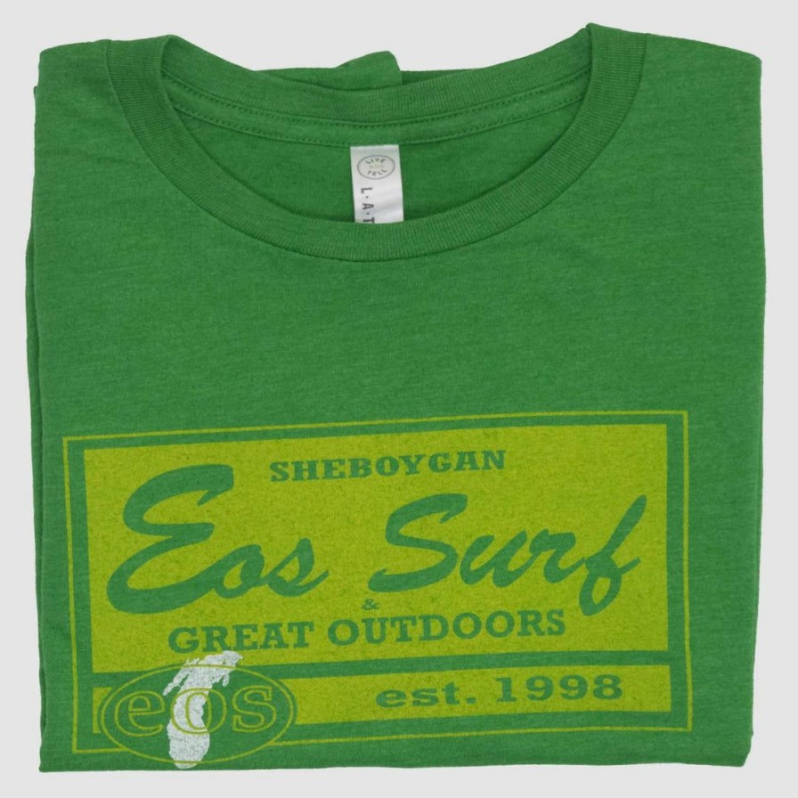 Clothing * | Eos Surf Shop Eos Homage Shirt Green Men'S