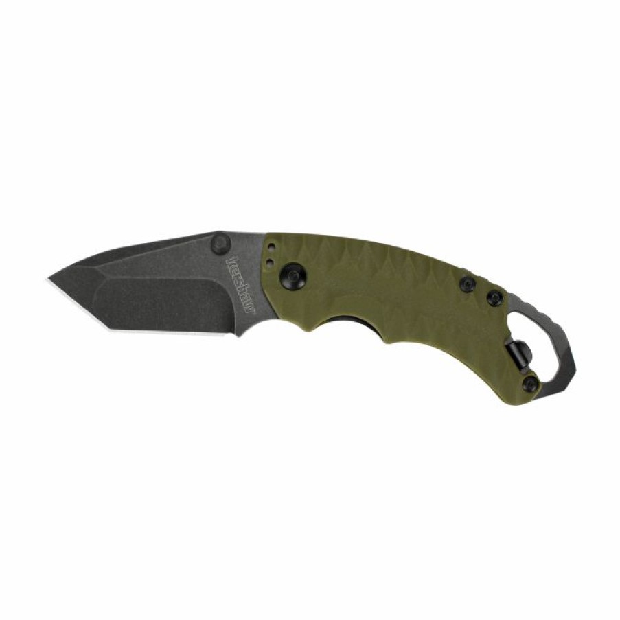 Clothing * | Kershaw Shuffle Ii Tanto, Olive, Blackwash Accessories