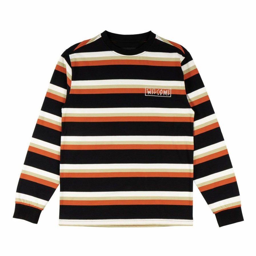 Clothing * | Welcome Medius Stripe Long Sleeve Knit Harvest