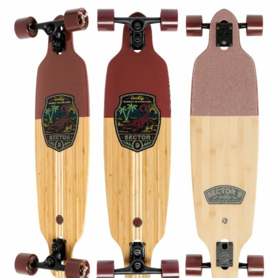 Skateboard * | Sector 9 Longboard Completes Shoots Stinger Complete