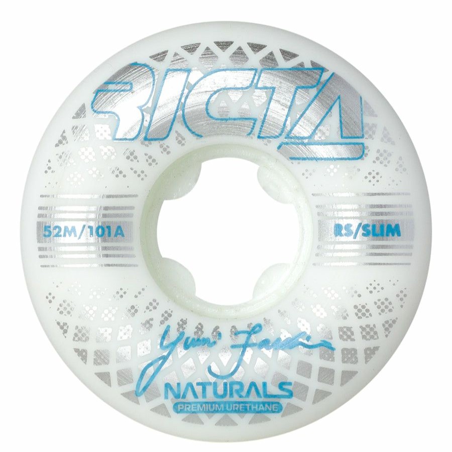 Skateboard * | 52Mm Facchini Reflective Naturals Slim 101A Ricta Skateboard Wheels