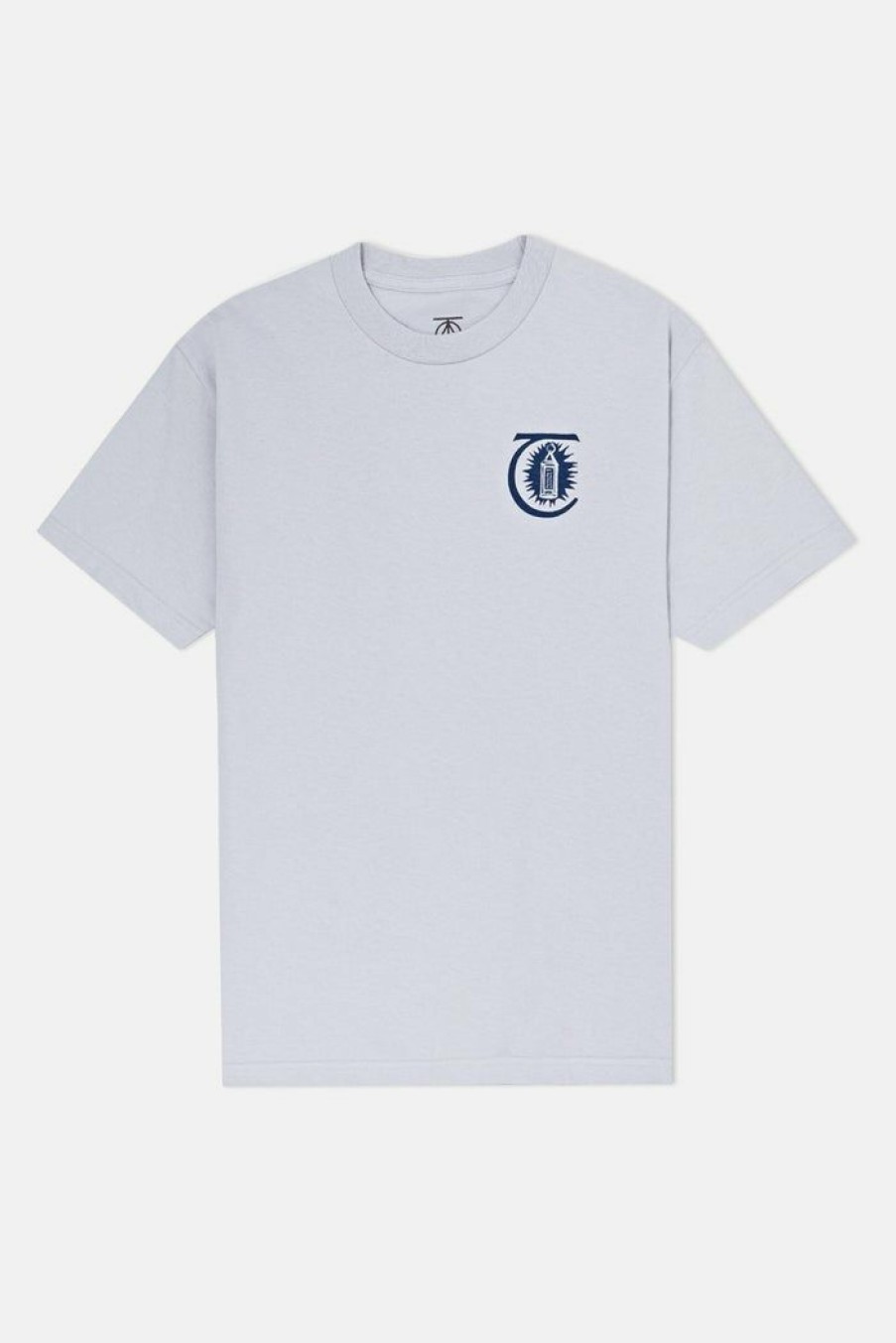 Clothing * | Toa Morning Star Slim Tee Light Blue Men'S