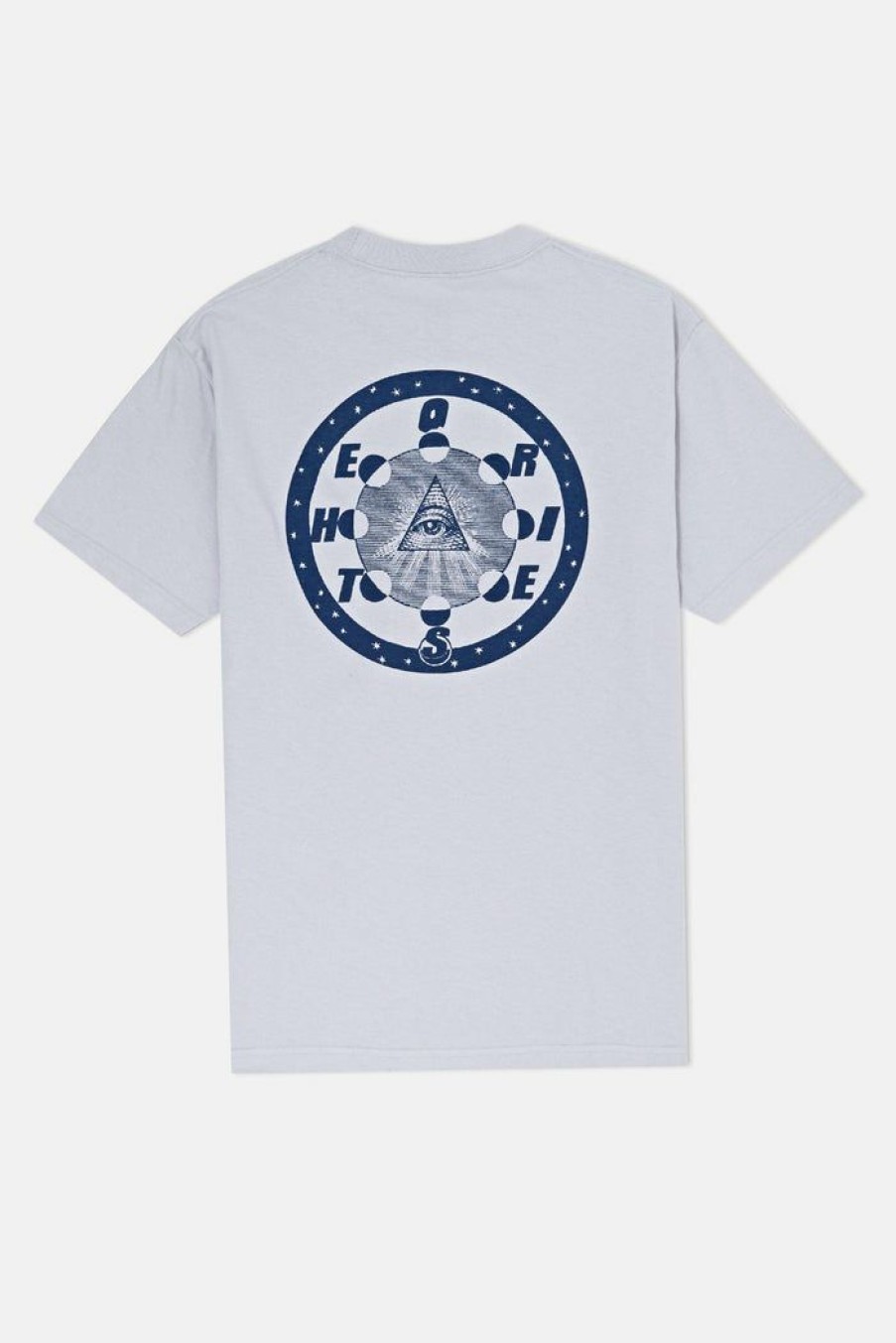 Clothing * | Toa Morning Star Slim Tee Light Blue Men'S