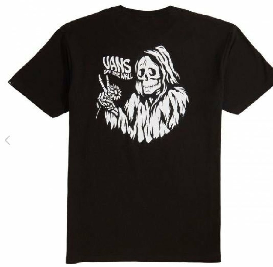 Clothing * | Vans Peace Reaper Tee Black Men'S