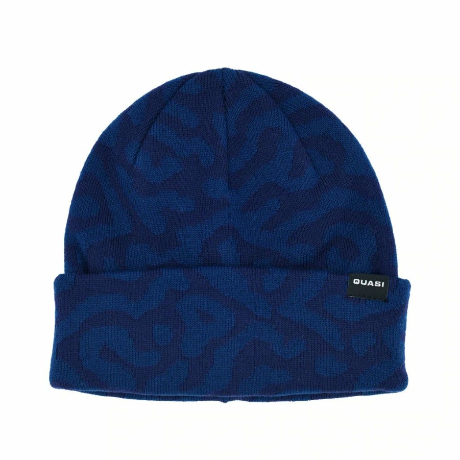 Clothing * | Quasi Worm Beanie [Blue] Men'S