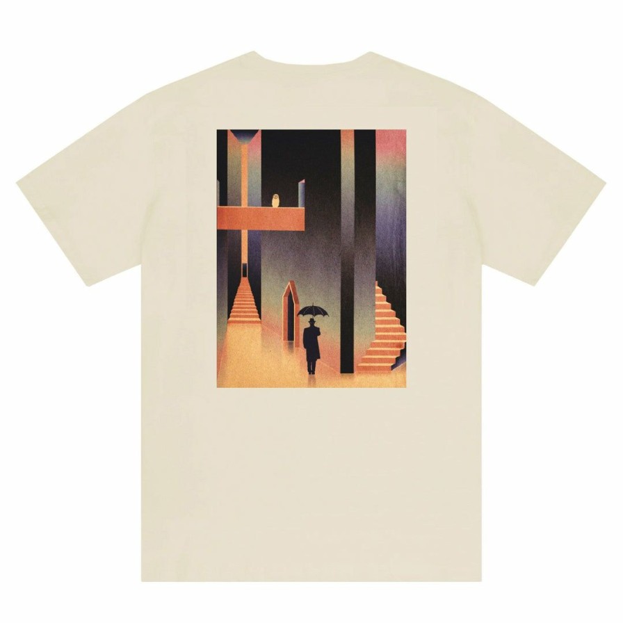 Clothing * | Picture Show Visitor Tee Cream