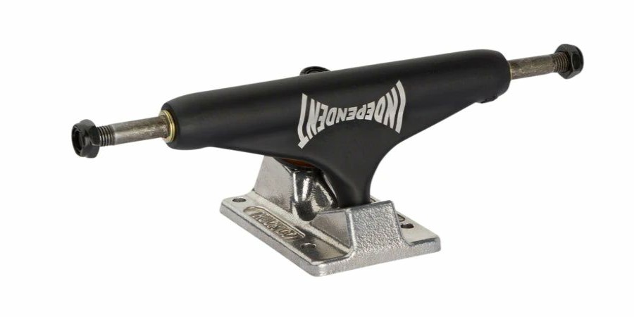 Skateboard * | Nhs Stage 11 Bar Flat Black Standard Independent Skateboard Trucks