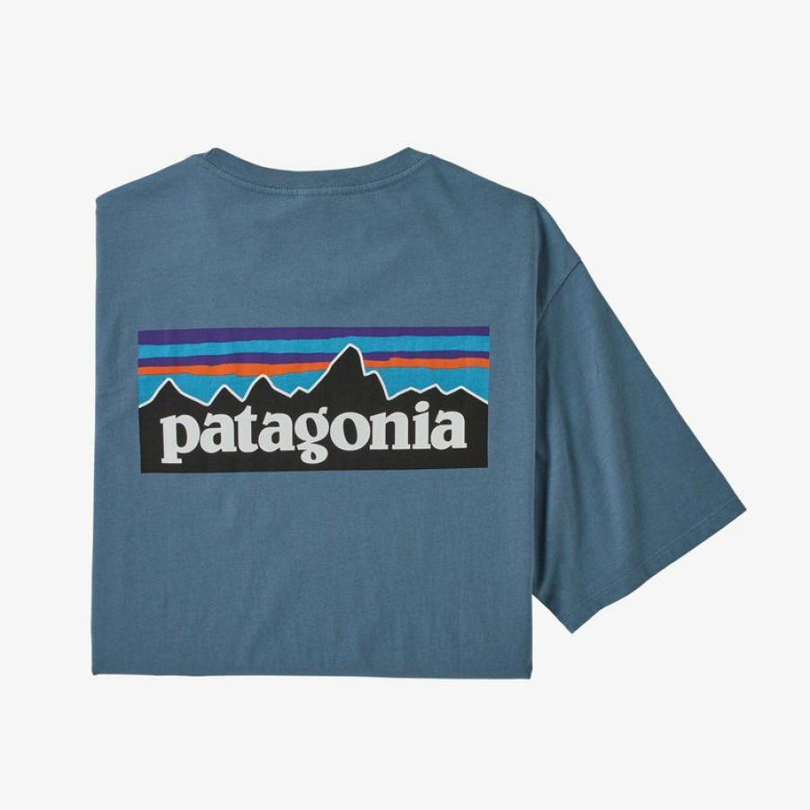 Clothing * | Men'S P-6 Logo Responsibili-Tee - Patagonia