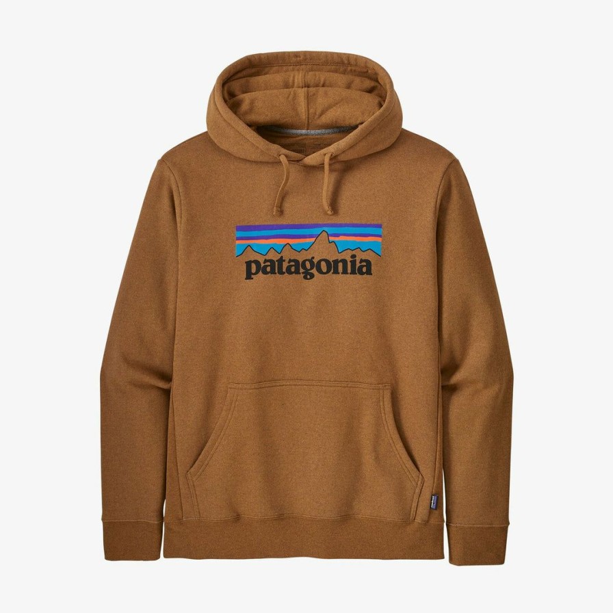 Clothing * | Patagonia Men'S P-6 Label Uprisal Hoody Bear Brown