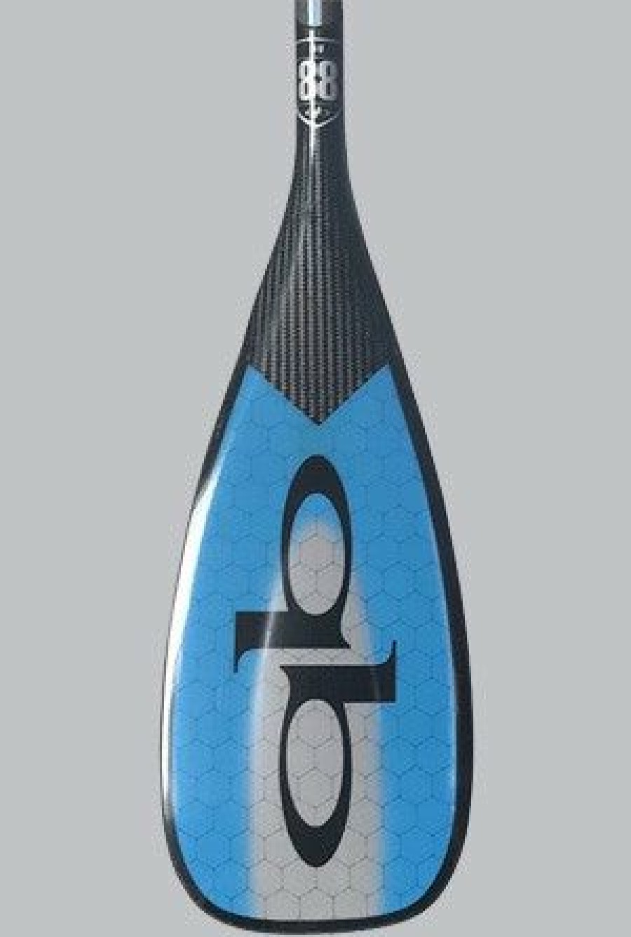 Stand Up Paddle * | Paddle Boards Quickblade Uv 88 Hex Flex Carbon Paddle Blue