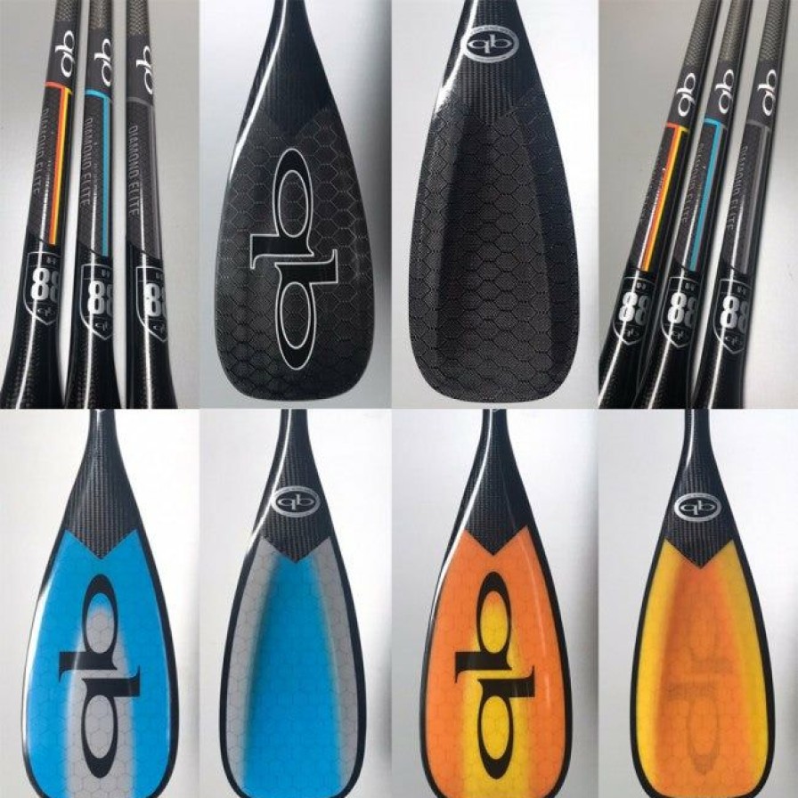 Stand Up Paddle * | Paddle Boards Quickblade Uv 88 Hex Flex Carbon Paddle Blue