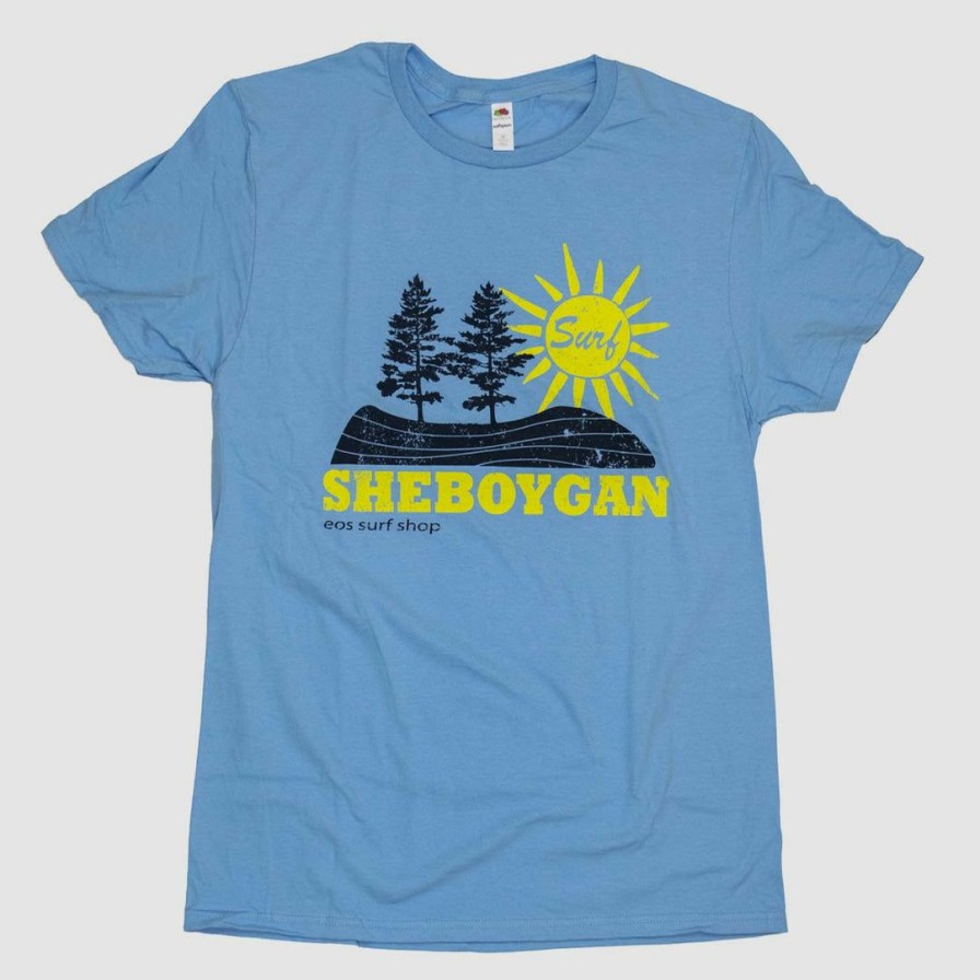 Clothing * | Eos Surf Shop Surf Sheboygan Light Blue