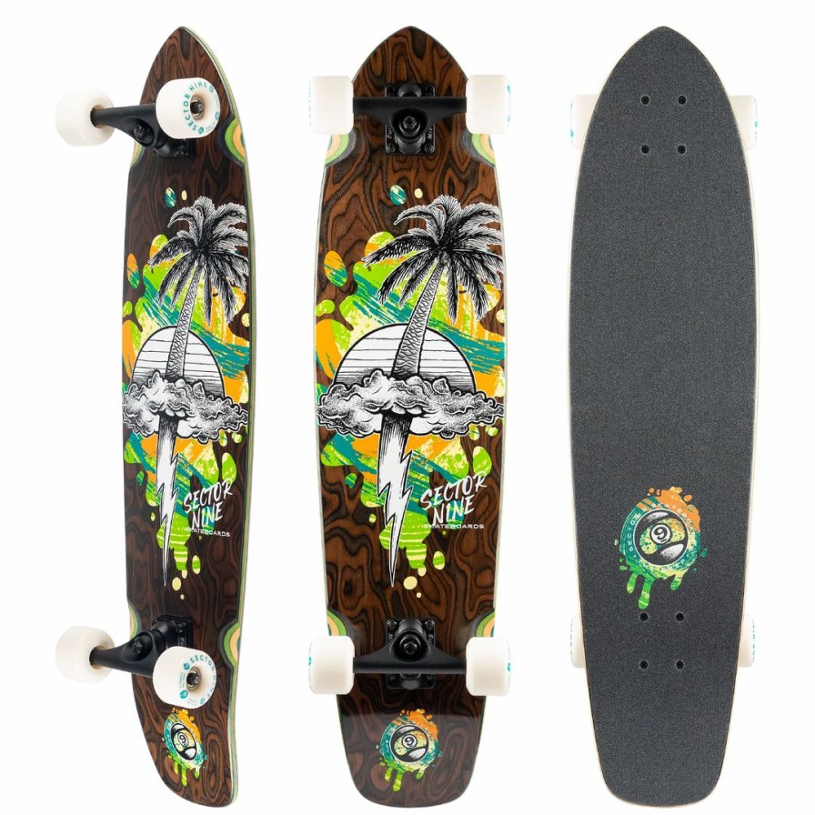 Skateboard * | Longboard Completes Strand Squall Sector 9 Longboard Complete