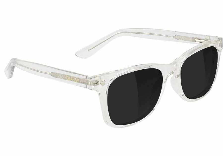 Clothing * | Glassy Harper Premium Polarized Sunglasses Clear Accessories