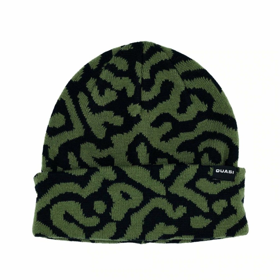 Clothing * | Quasi Worm Beanie [Black] Men'S