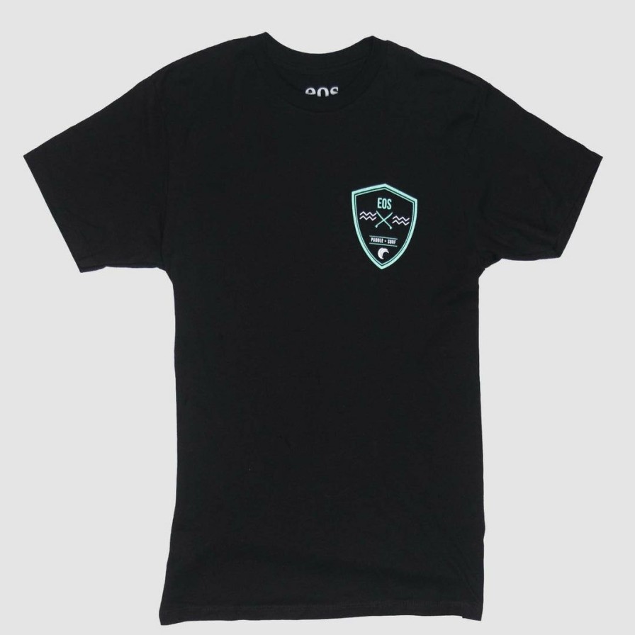 Clothing * | Eos Surf Shop Eos Crest Shirt Black