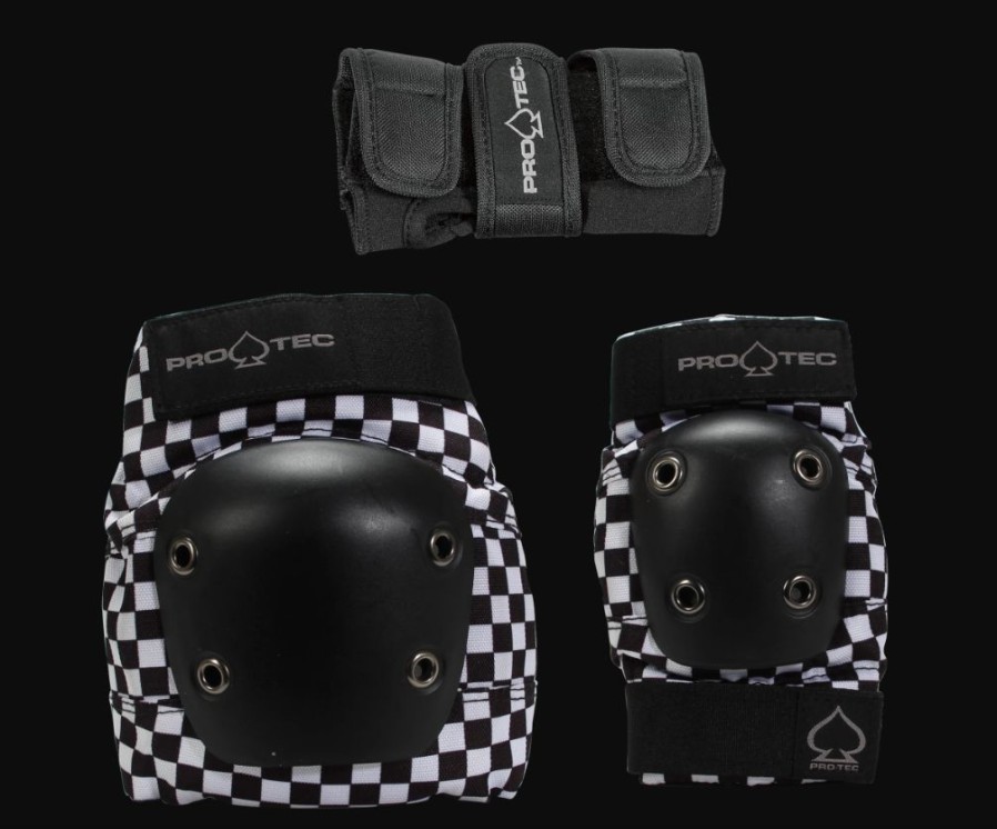 Skateboard * | Componets Protec 3 Pack Pad Set