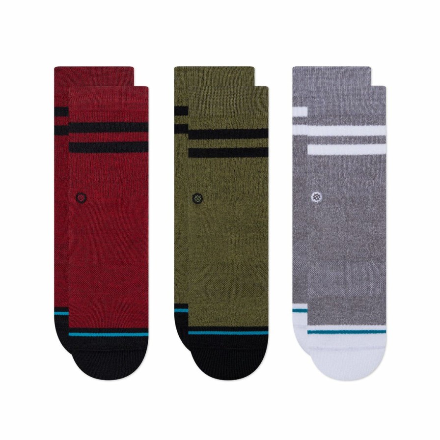 Clothing * | Stance Joven 3 Pack Crew Socks *Color May Vary