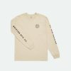 Clothing * | Brixton Crest Ii L/S Standard Tee