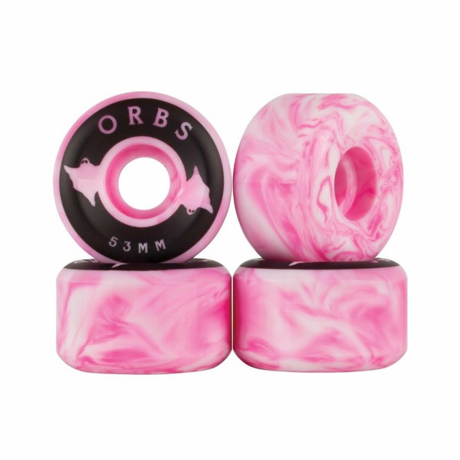 Skateboard * | Orbs Specters 53Mm Pink/White