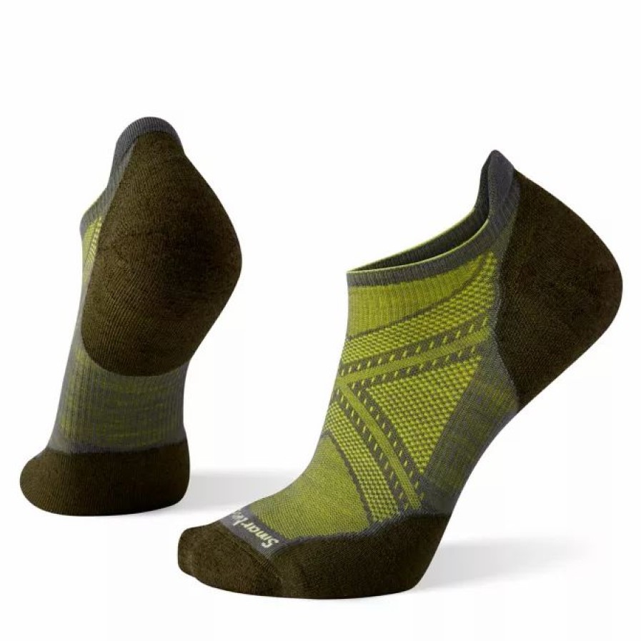 Clothing * | Smartwool Accessories Targeted Cushion Low Ankle Socks Graphite Military Olive