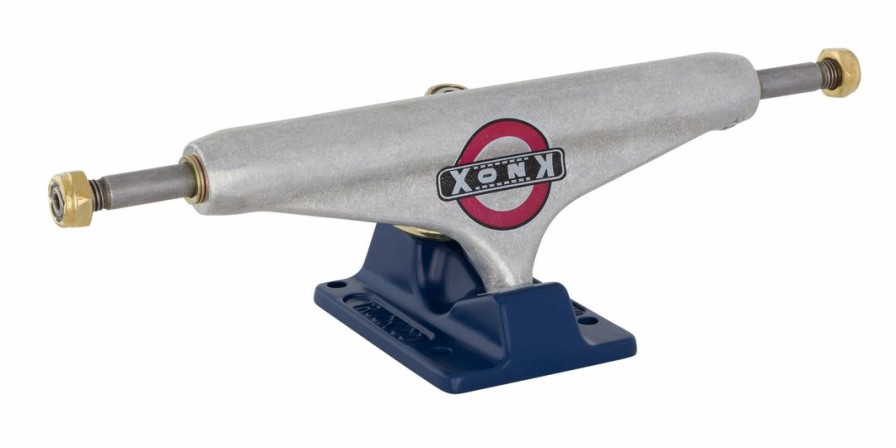 Skateboard * | Nhs Stage 11 Forged Hollow Knox Silver Blue Standard Trucks Independent