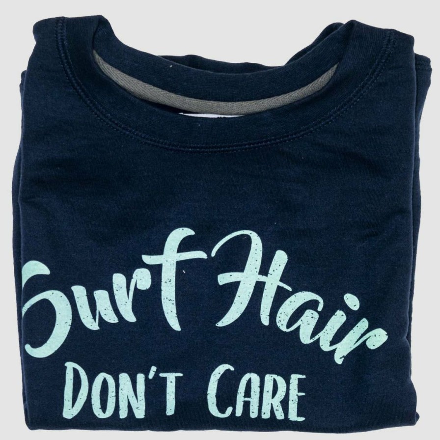 Clothing * | Eos Surf Shop Surf Hair Don'T Care Crew Women'S