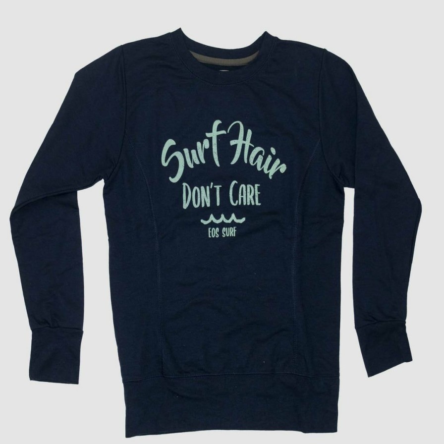 Clothing * | Eos Surf Shop Surf Hair Don'T Care Crew Women'S