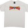 Clothing * | Venture X Thrasher Colab Tee White