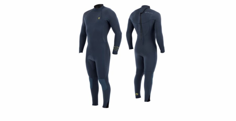 Clothing * | Manera Meteor 10Xd 4/3 Back Zip Mens Wetsuit Med Blue