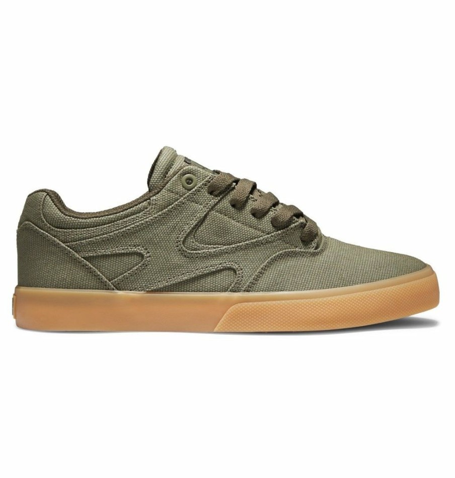 Clothing * | Dc Shoes Men'S Kalis Vulc Shoes Army/Olive