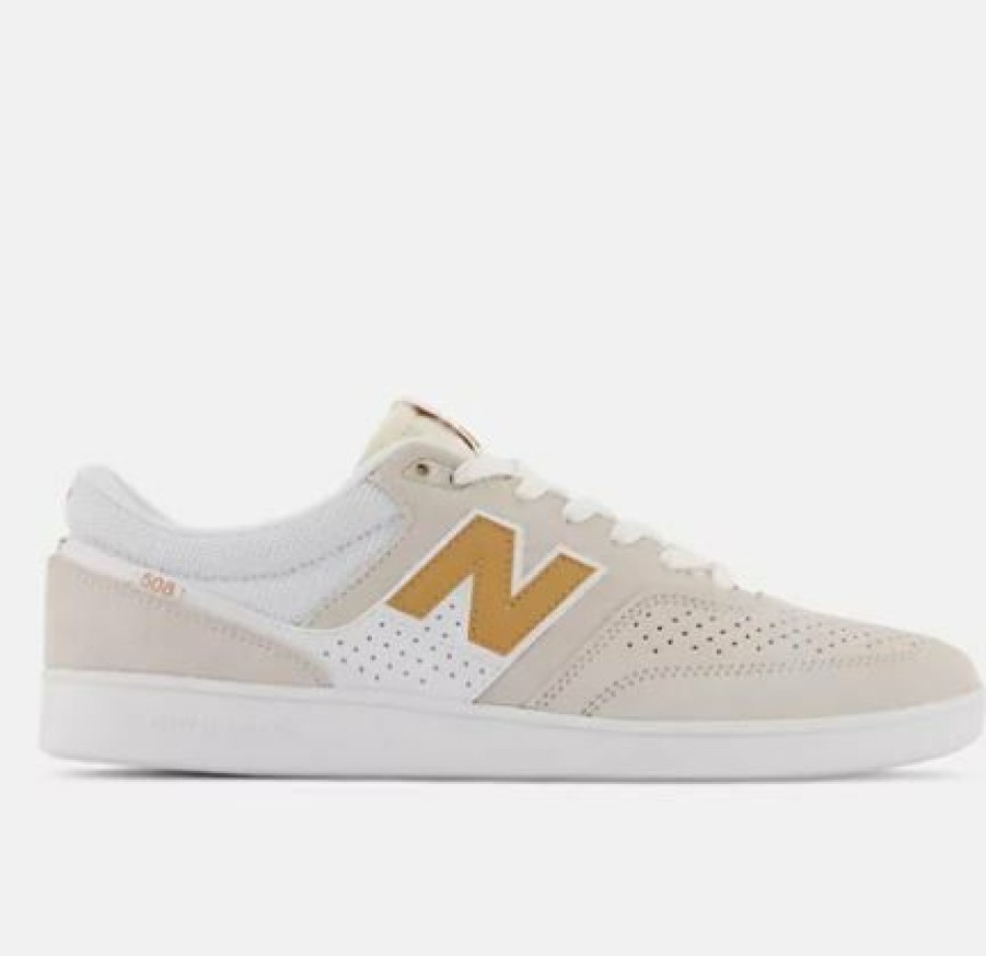 Clothing * | New Balance Numeric Westgate 508 White W/ Tan