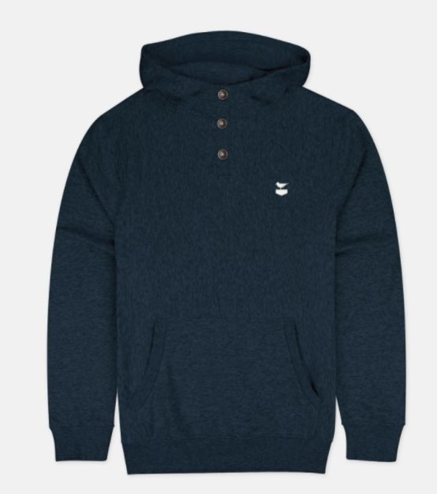 Clothing * | Jetty Men'S The Trawler Hoodie Navy