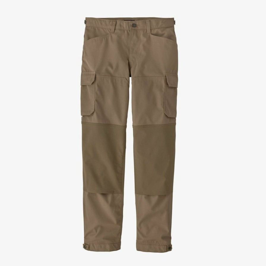 Clothing * | Patagonia Men'S Cliffside Rugged Trail Pants Regular Mojave Khaki