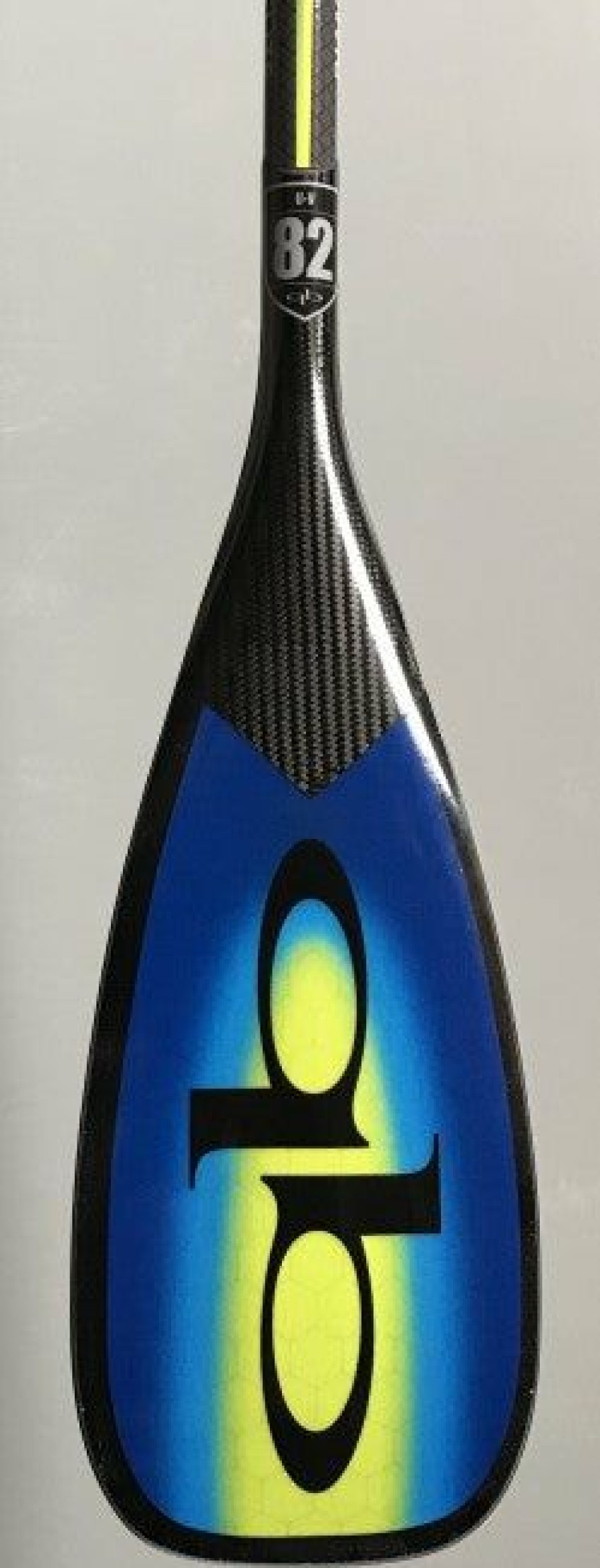 Stand Up Paddle * | Quickblade Uv 82 Hex Flex Carbon Paddle Paddle Boards Blue